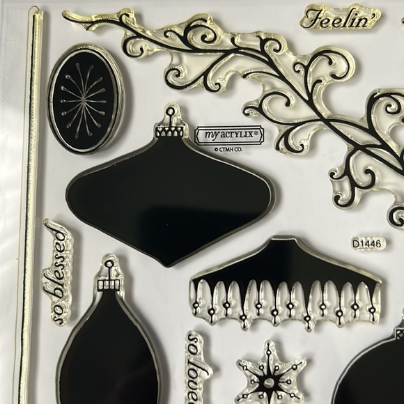 Adorn-able D1446 stamp set - Picture 3 of 8